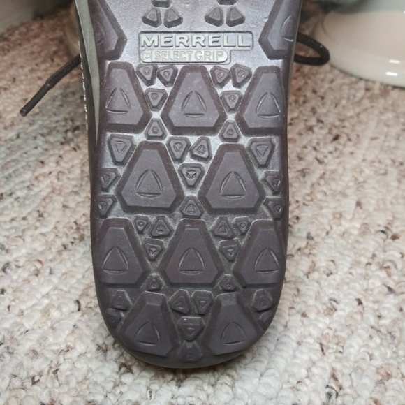 Merrell Ashland Tie Ladies Lace-Up Casual Shoe Style J42514 Color Is Coffee - Picture 12 of 13